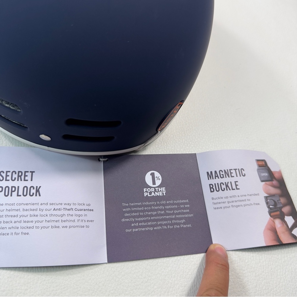 Thousand Heritage 2.0 Bike & Skate Helmet Vegan Leather Ventilated - Picture 12 of 13